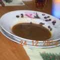 Houbová vánoční polévka