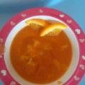Mrkvová polévka s pomerančem
