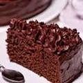 Nadýchaný čokoládový dort