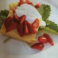 Polenta s jahodami