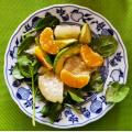 Salát s citrusy a avokádem