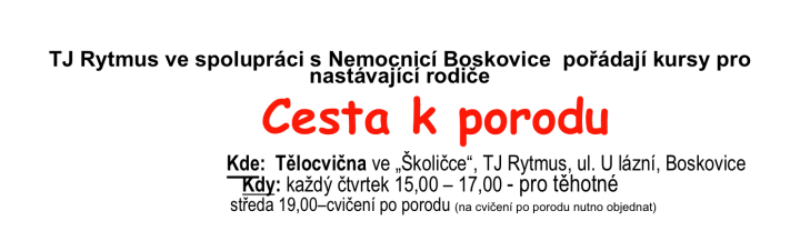 Boskovice - TJ Rytmus