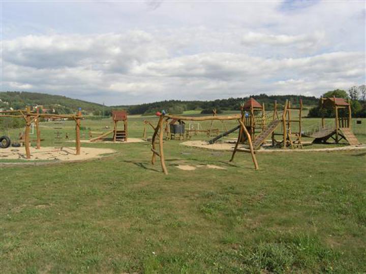Nový Knín - na konci města