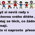 Výchova dětí - také si někdy nevíte rady?